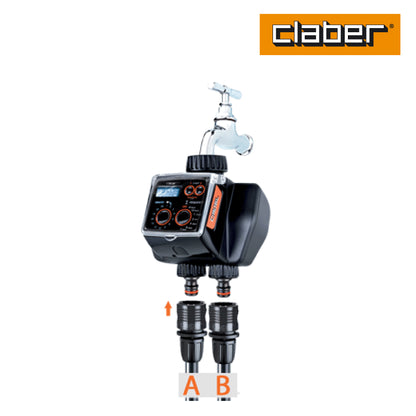 Автоматски тајмер Dual Select со две линии за наводнување